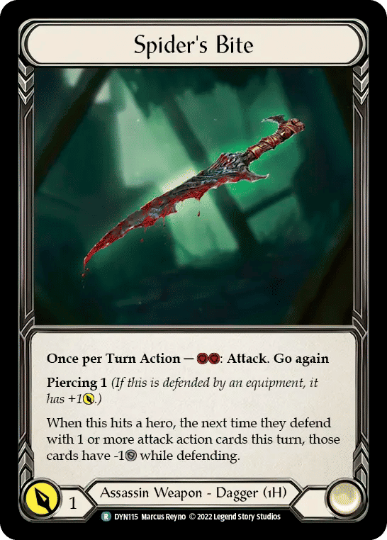 Spider's Bite — Dynasty — Flesh and Blood