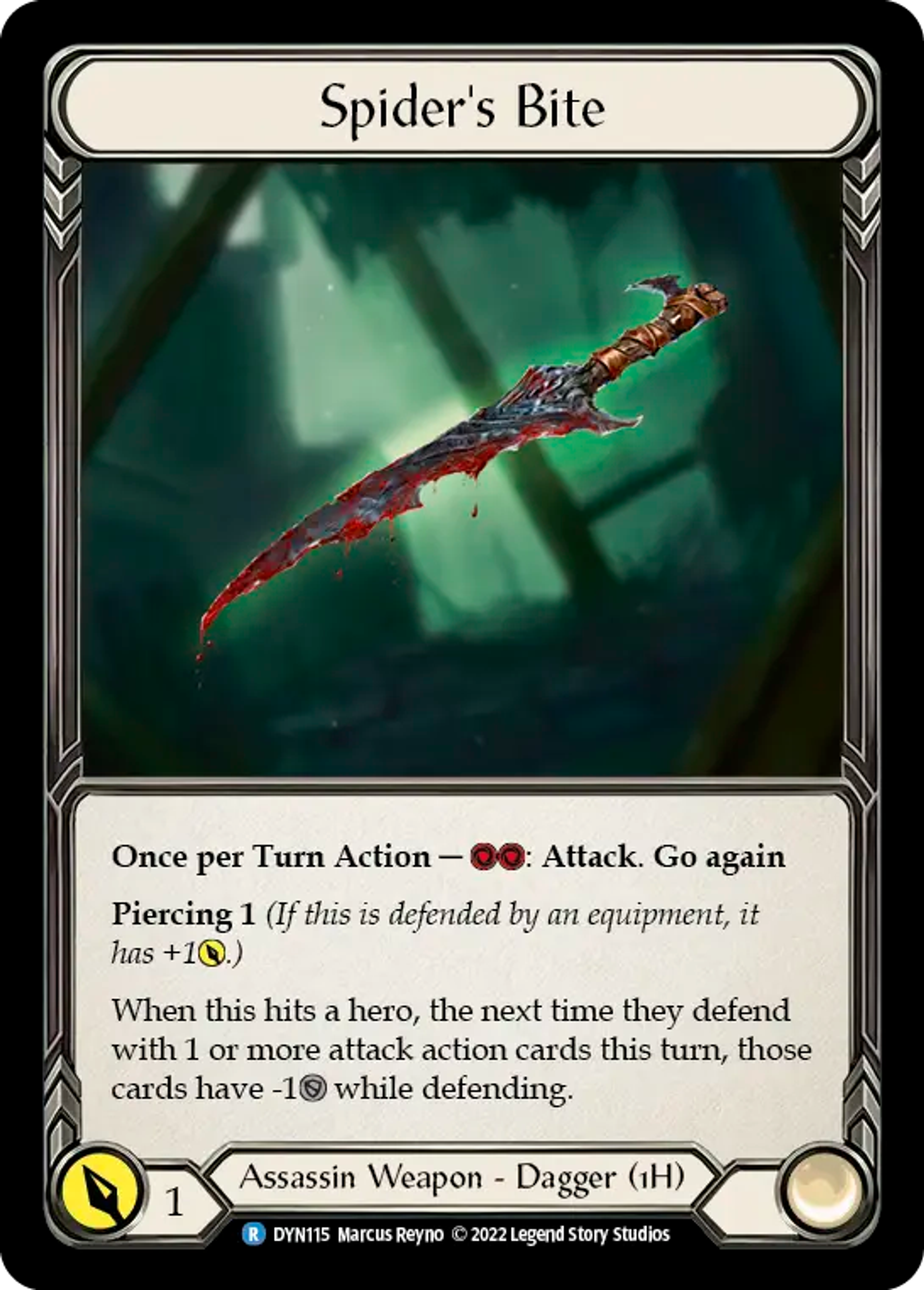 Spider's Bite — Dynasty — Flesh and Blood