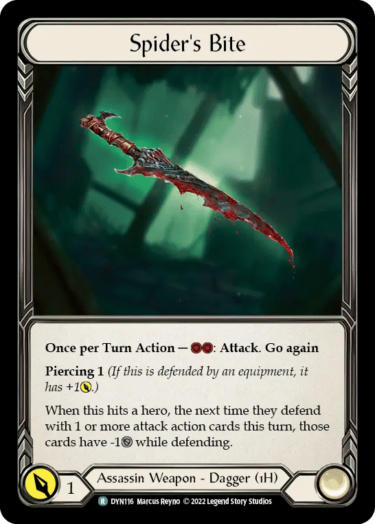 Spider's Bite — Dynasty — Flesh and Blood