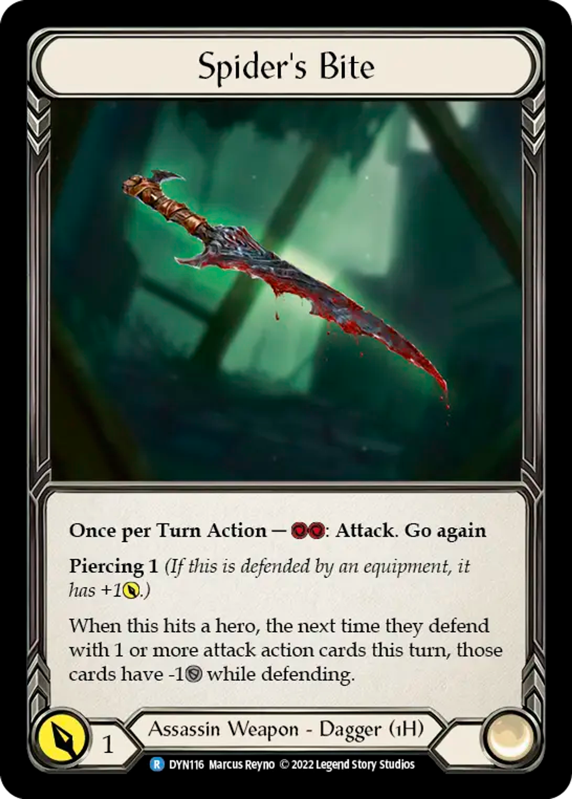 Spider's Bite — Dynasty — Flesh and Blood