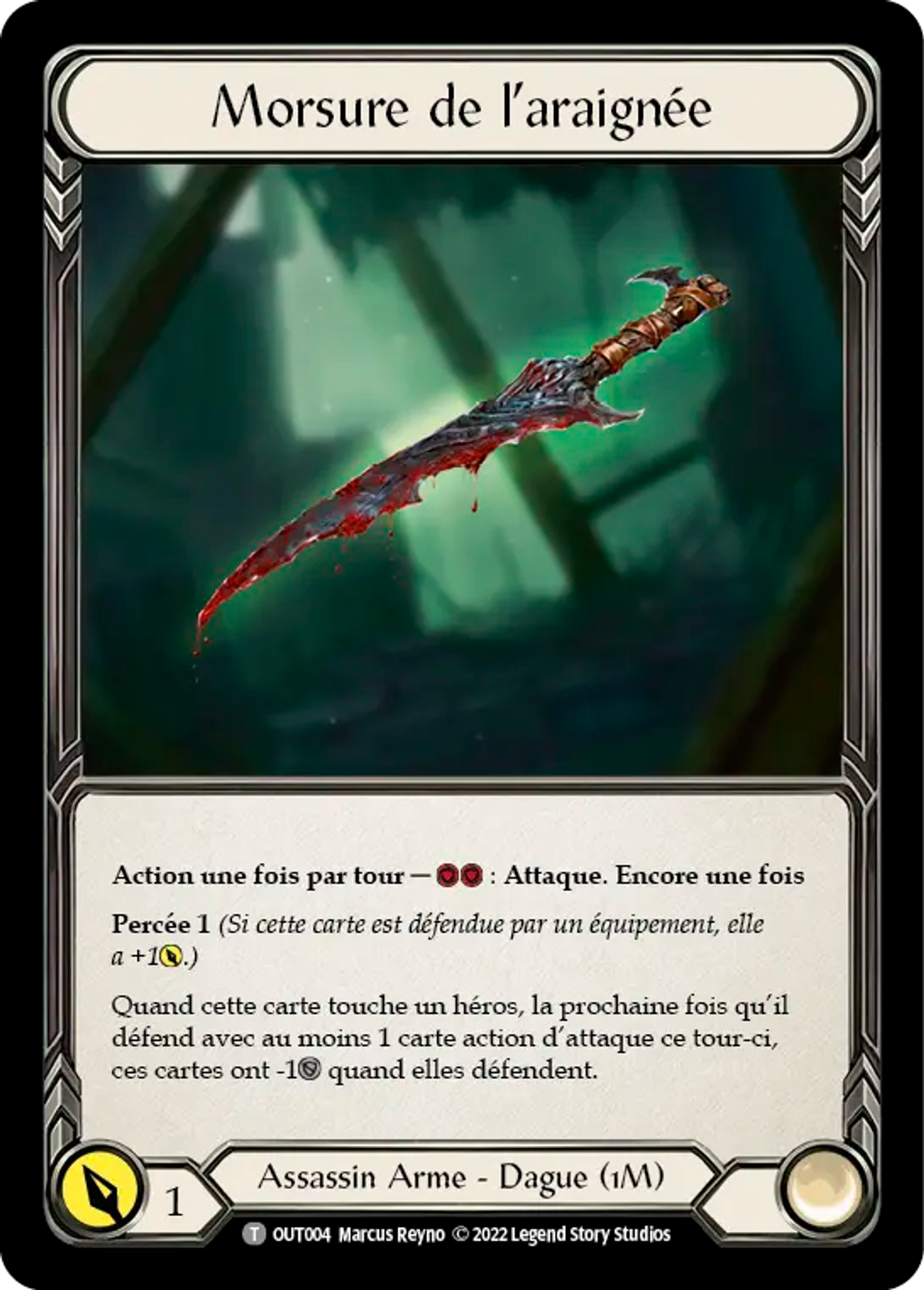 Morsure de l’araignée — Outsiders — Flesh and Blood