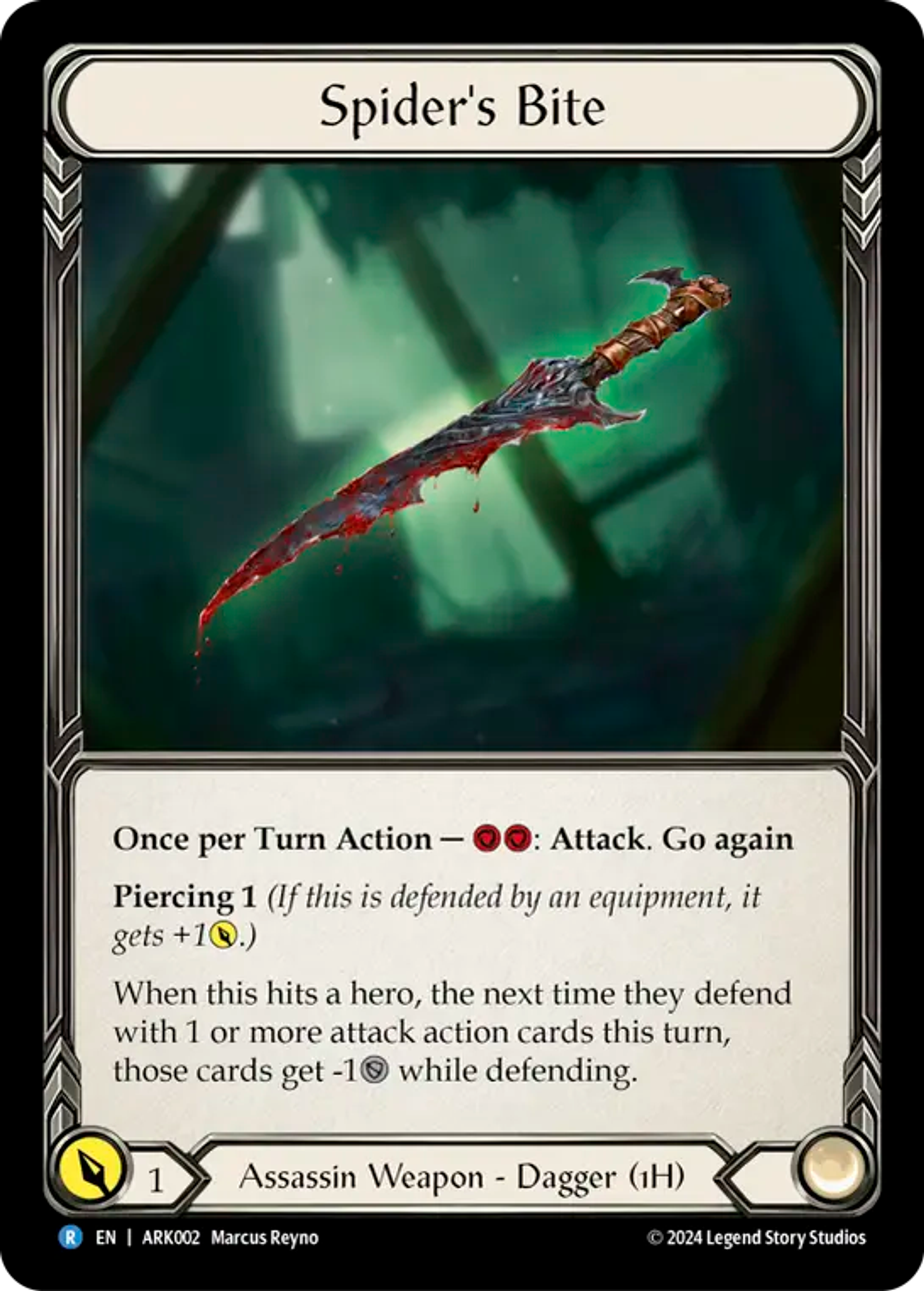 Spider's Bite — The Hunted Blitz Deck - Arakni — Flesh and Blood