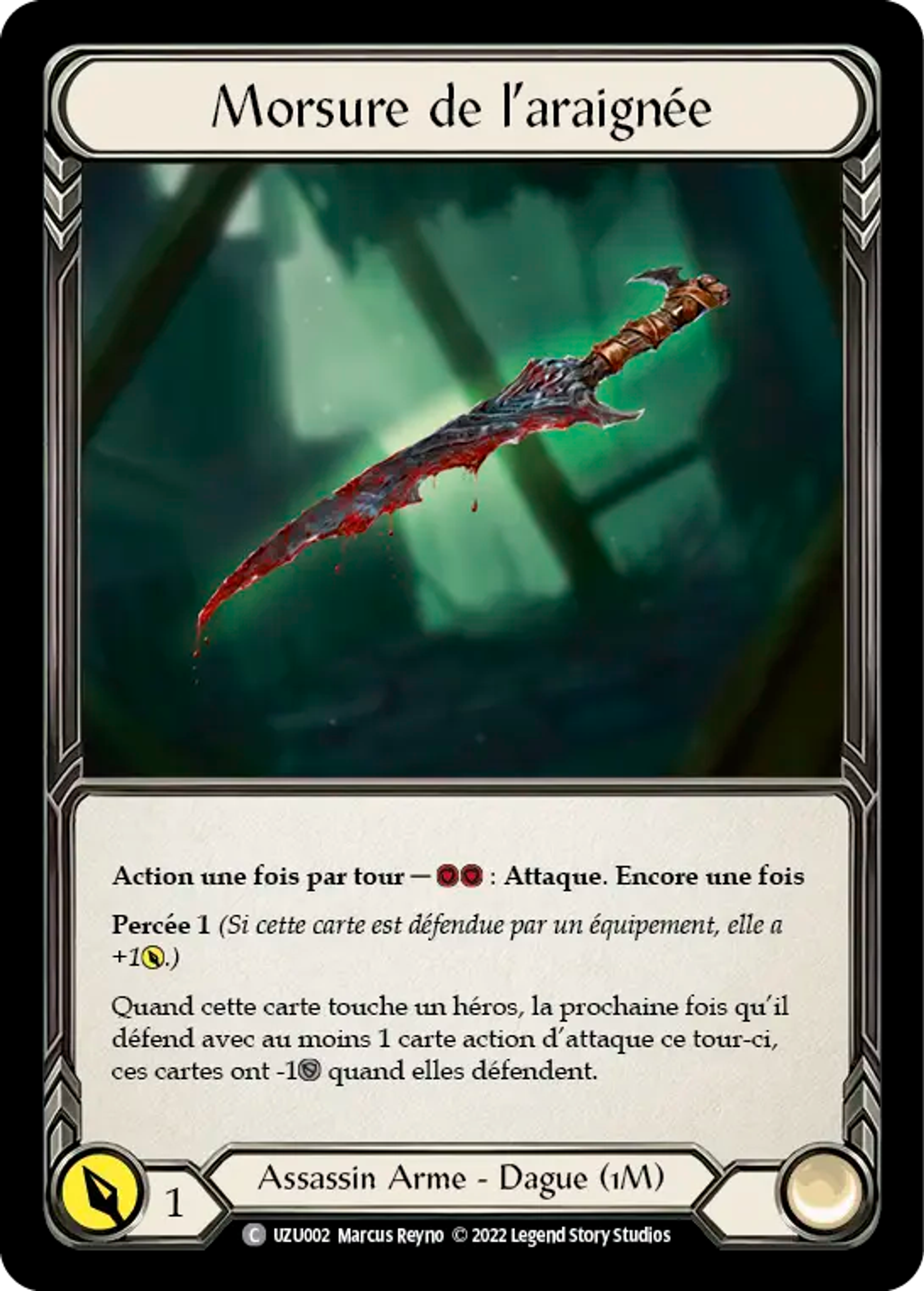 Morsure de l’araignée — Uzuri - Blitz Deck — Flesh and Blood