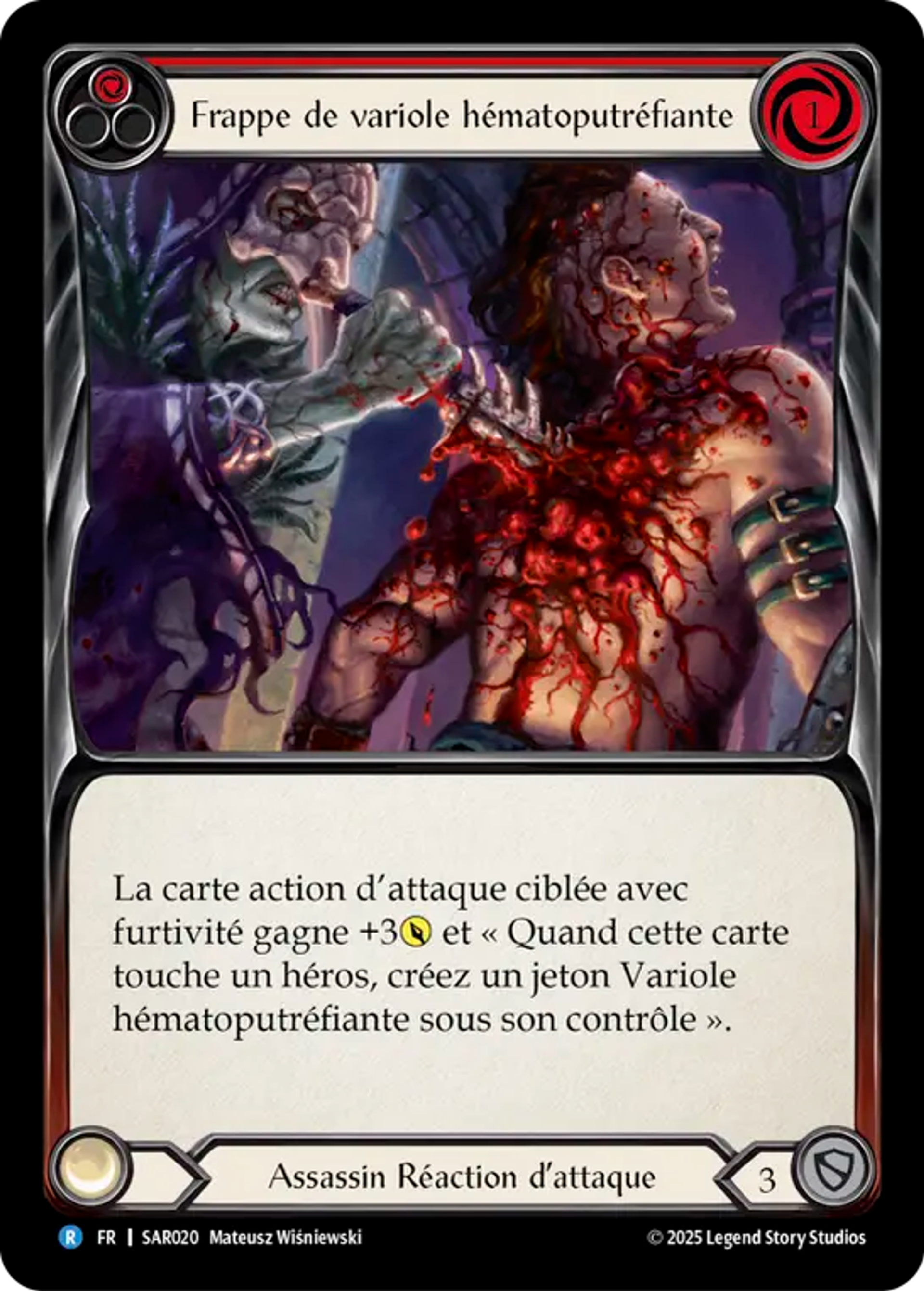 Frappe de variole hématoputréfiante — Silver Age Chapter 2 - Arakni, Web of Deceit — Flesh and Blood