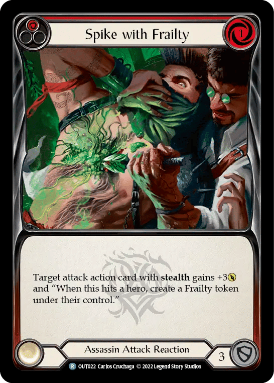 Spike with Frailty (Red) — Outsiders — Flesh and Blood