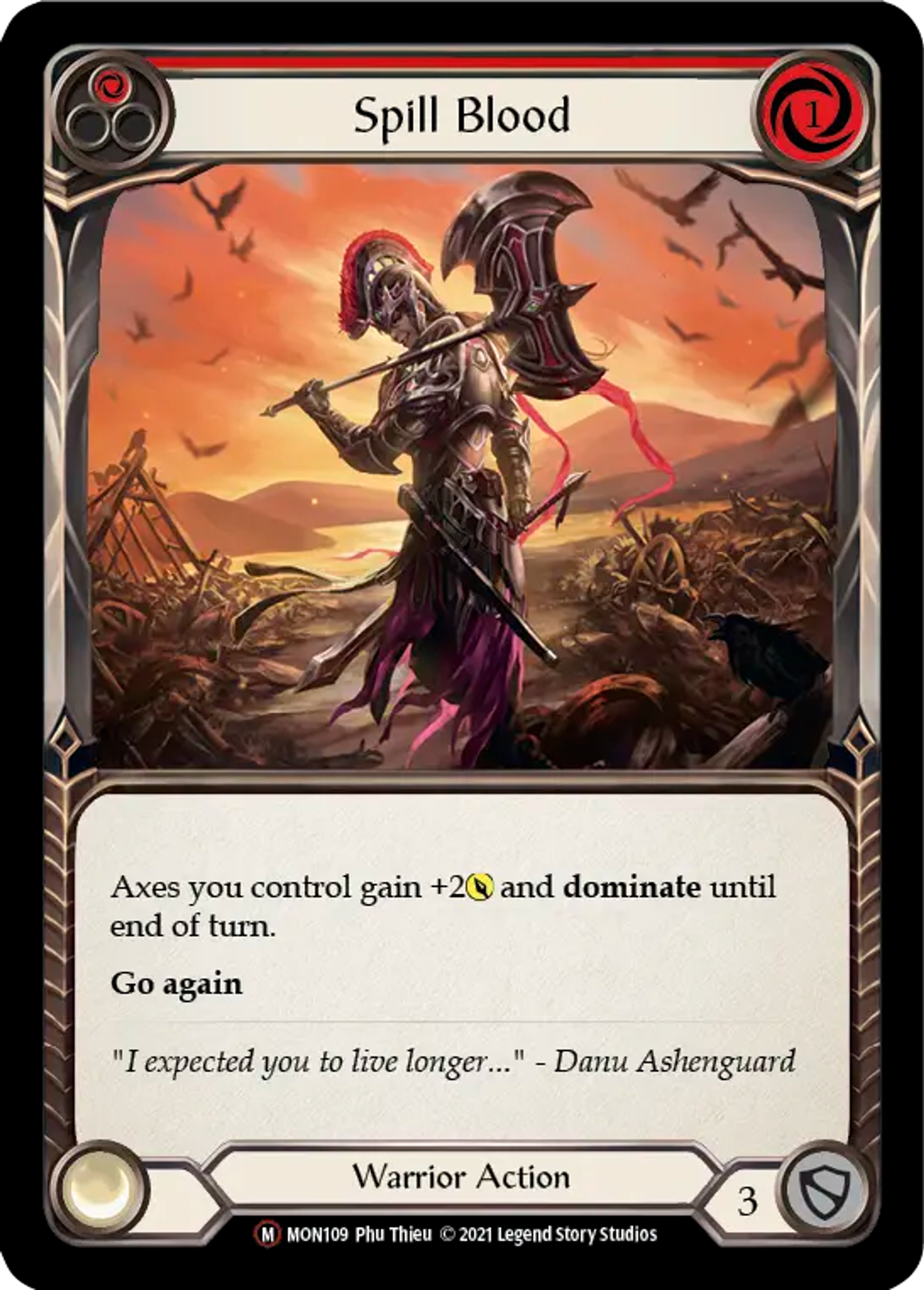 Spill Blood — Monarch - Unlimited — Flesh and Blood
