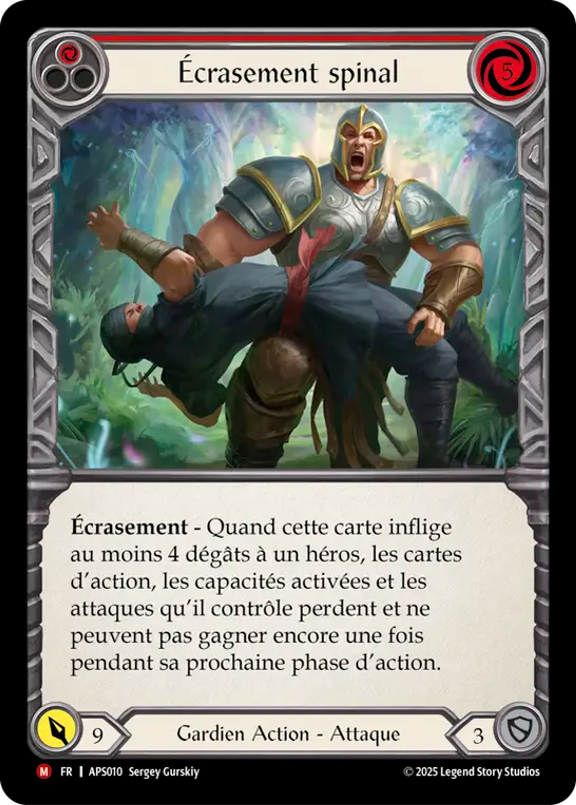 Écrasement spinal — Armory Deck - Pleiades, Superstar — Flesh and Blood