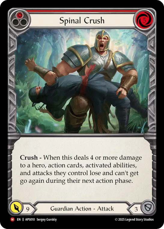Spinal Crush — Armory Deck - Pleiades, Superstar — Flesh and Blood