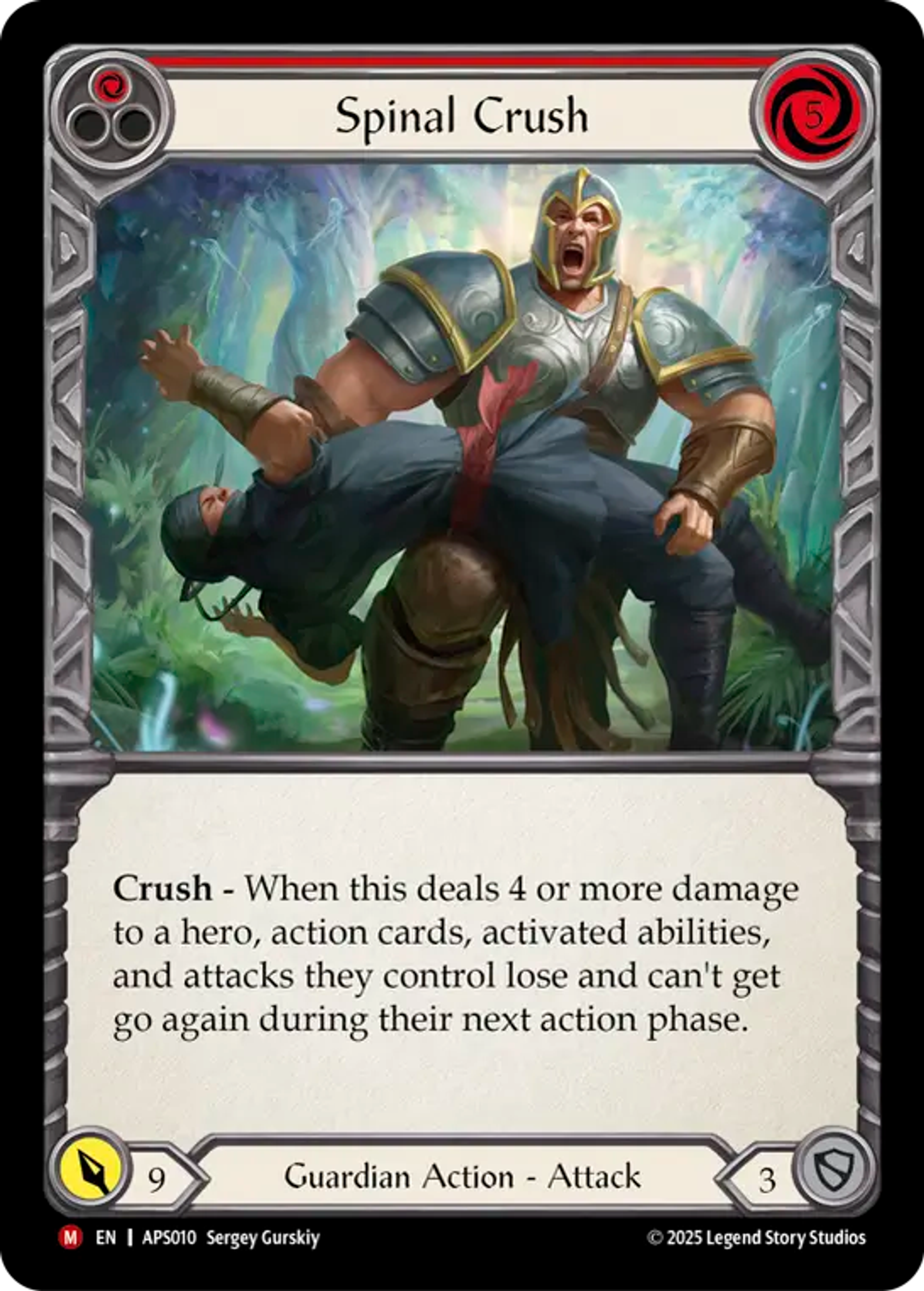 Spinal Crush — Armory Deck - Pleiades, Superstar — Flesh and Blood