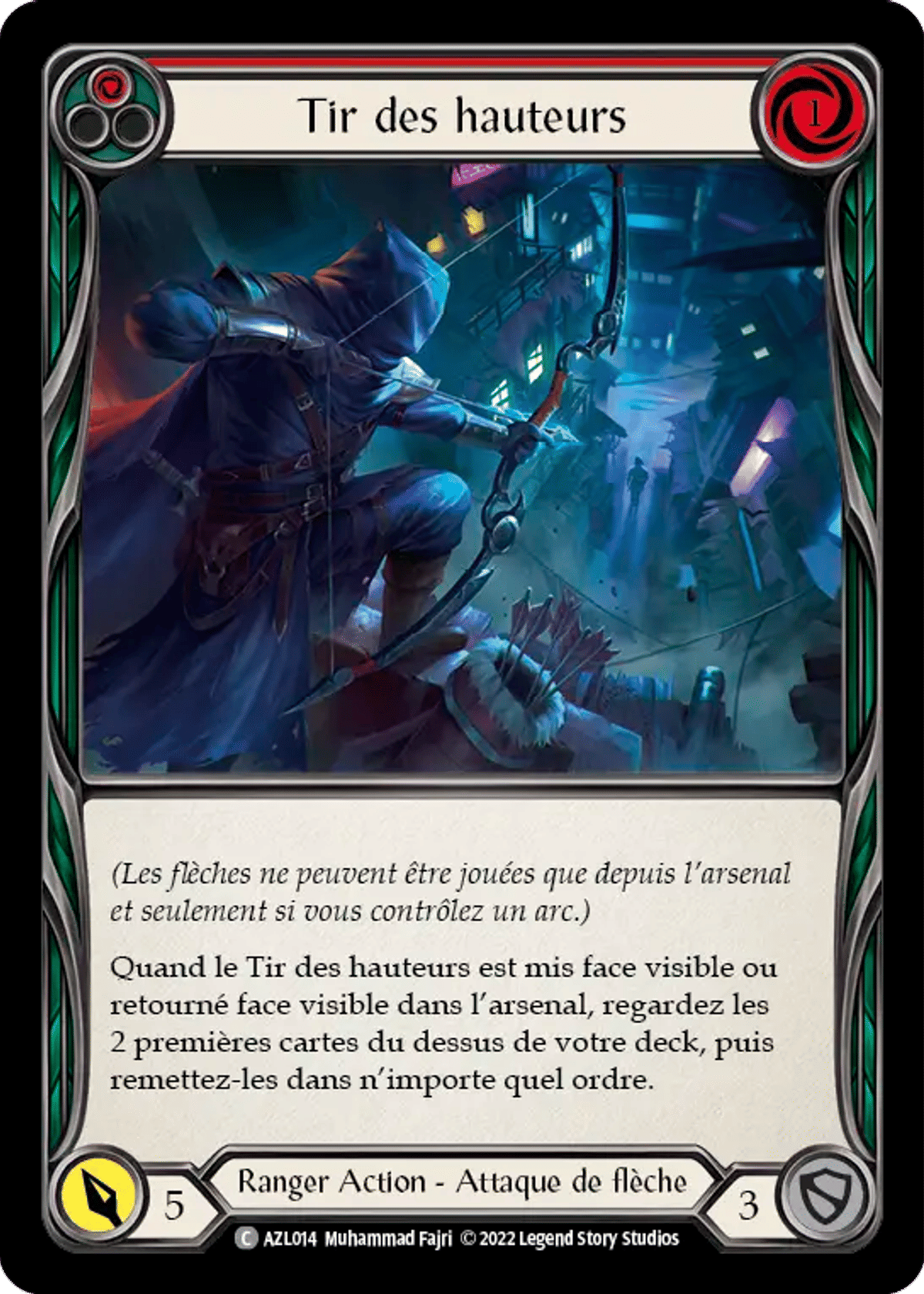 Tir des hauteurs from Azalea - Blitz Deck - Flesh and Blood
