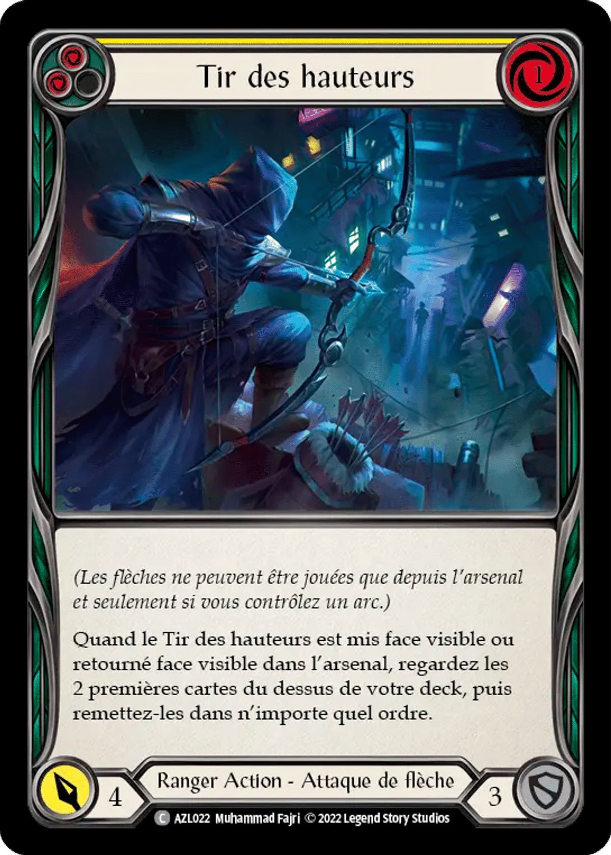 Tir des hauteurs from Azalea - Blitz Deck - Flesh and Blood
