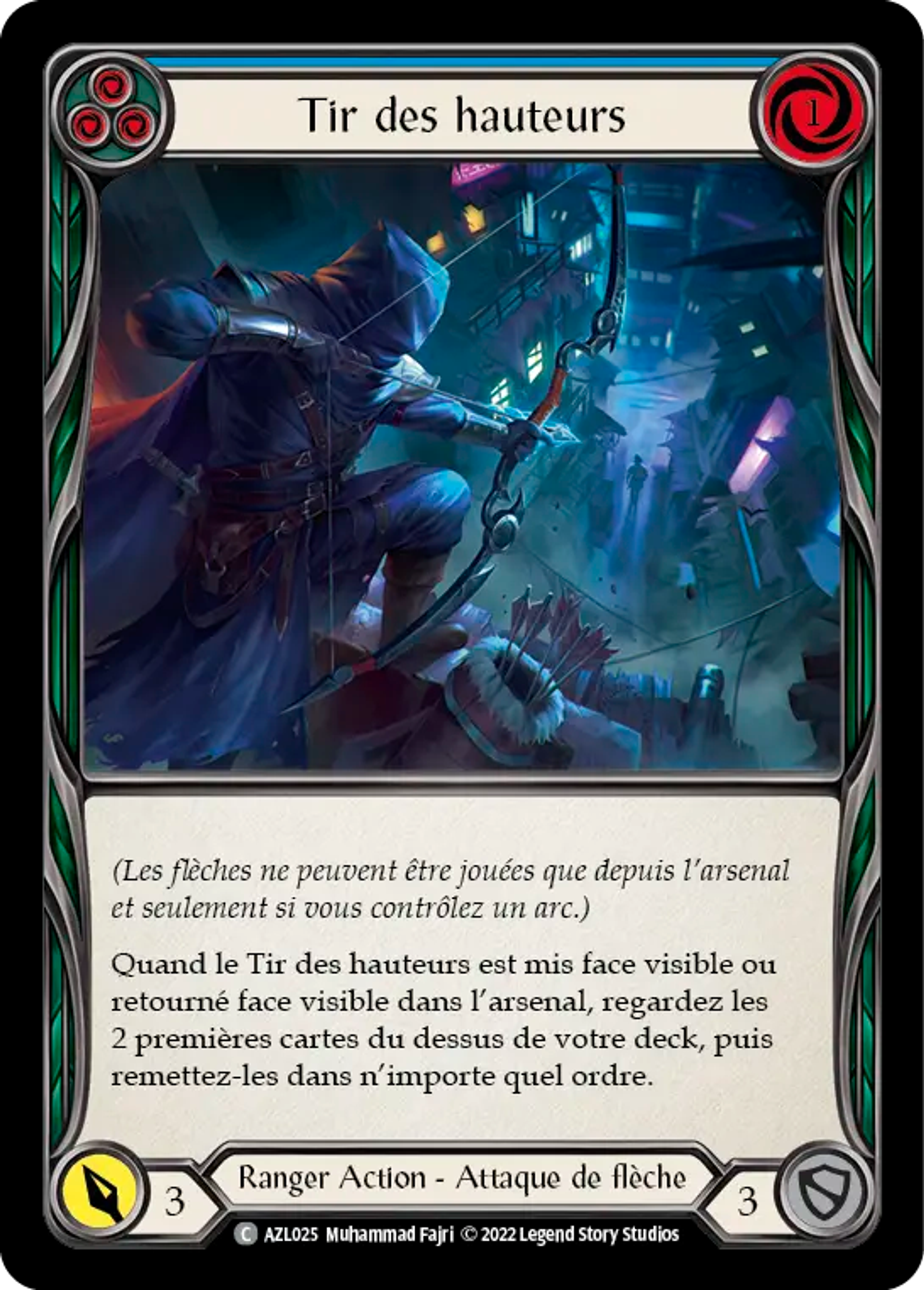 Tir des hauteurs — Azalea - Blitz Deck — Flesh and Blood