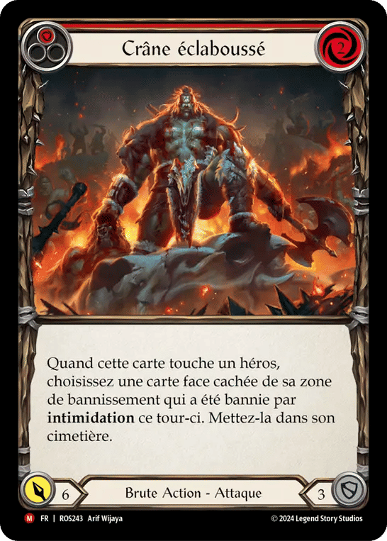 Crâne éclaboussé — Rosetta — Flesh and Blood