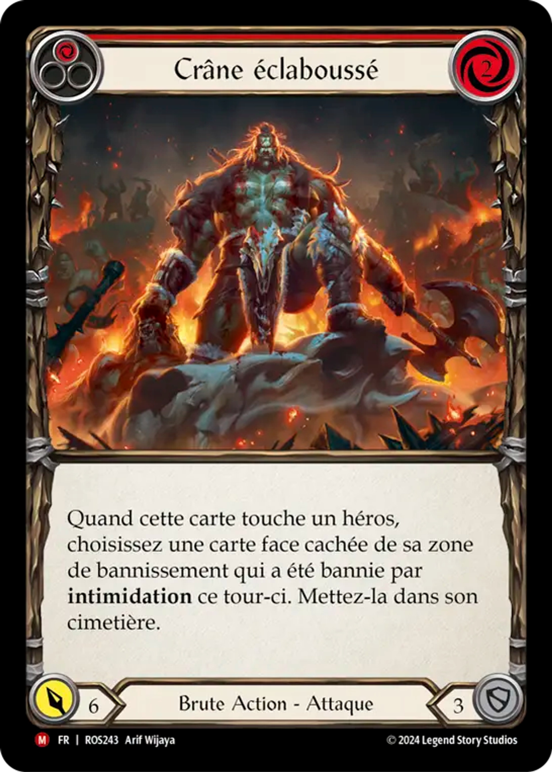 Crâne éclaboussé — Rosetta — Flesh and Blood