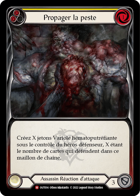 Propager la peste — Outsiders — Flesh and Blood