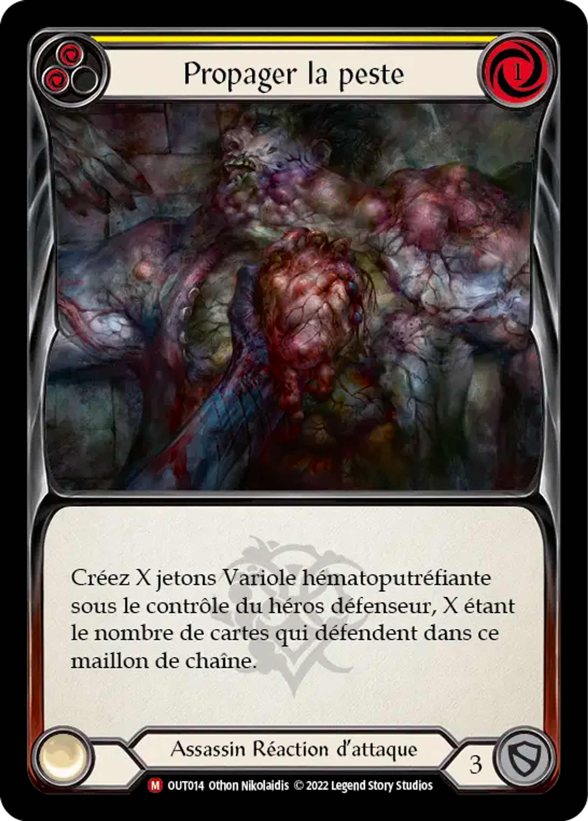 Propager la peste — Outsiders — Flesh and Blood