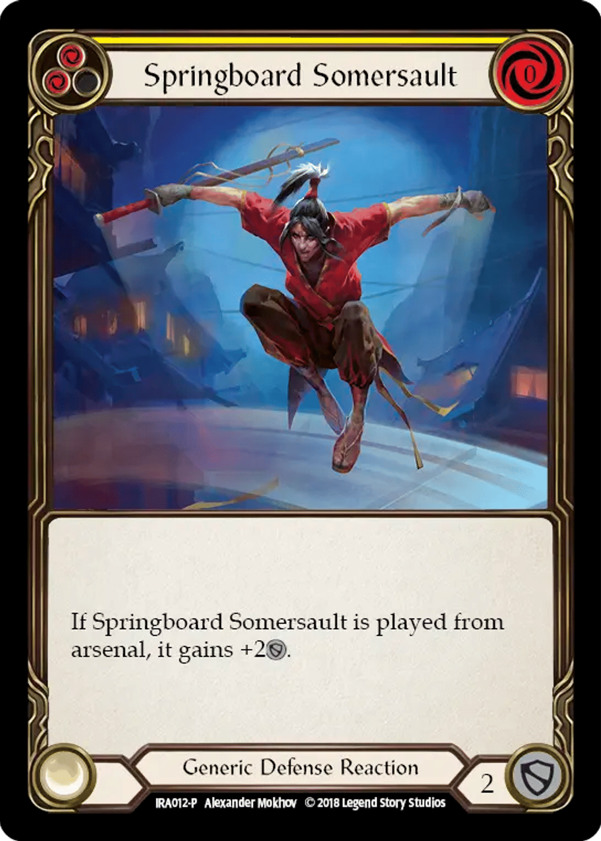 Springboard Somersault from Ira Welcome Deck (2018) - Flesh and Blood
