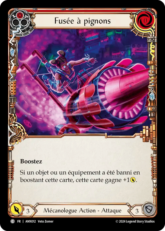 Fusée à pignons — Armory Deck - Maxx 'The Hype' Nitro — Flesh and Blood