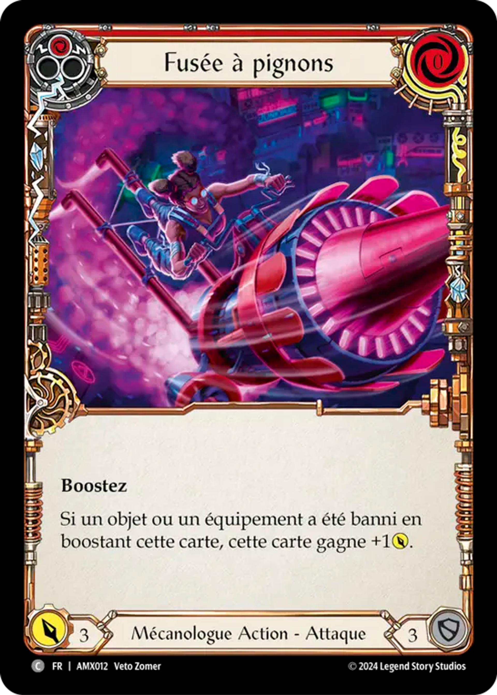 Fusée à pignons — Armory Deck - Maxx 'The Hype' Nitro — Flesh and Blood