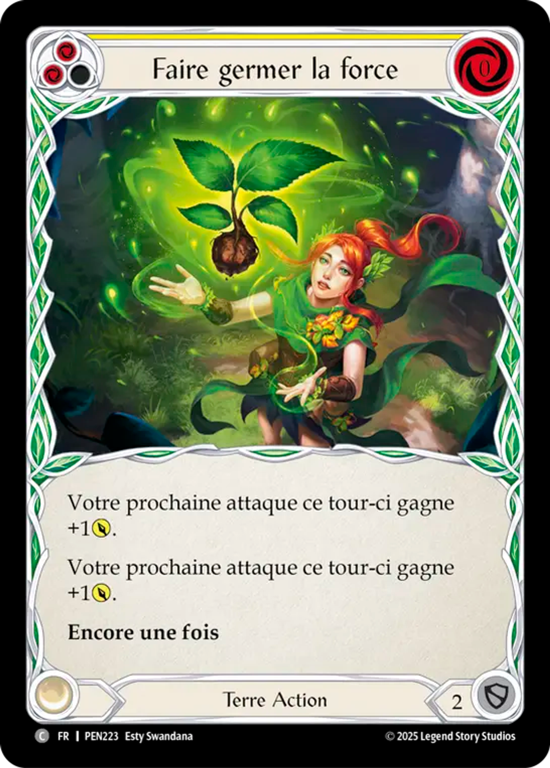 Sprout Strength (Yellow) — Compendium of Rathe — Flesh and Blood