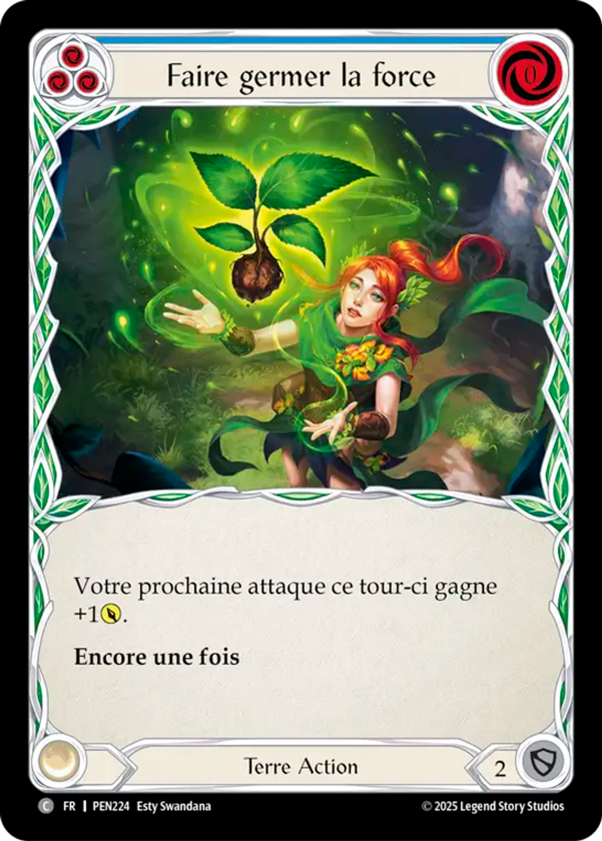 Sprout Strength (Blue) — Compendium of Rathe — Flesh and Blood