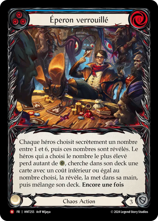 Éperon verrouillé — The Hunted — Flesh and Blood