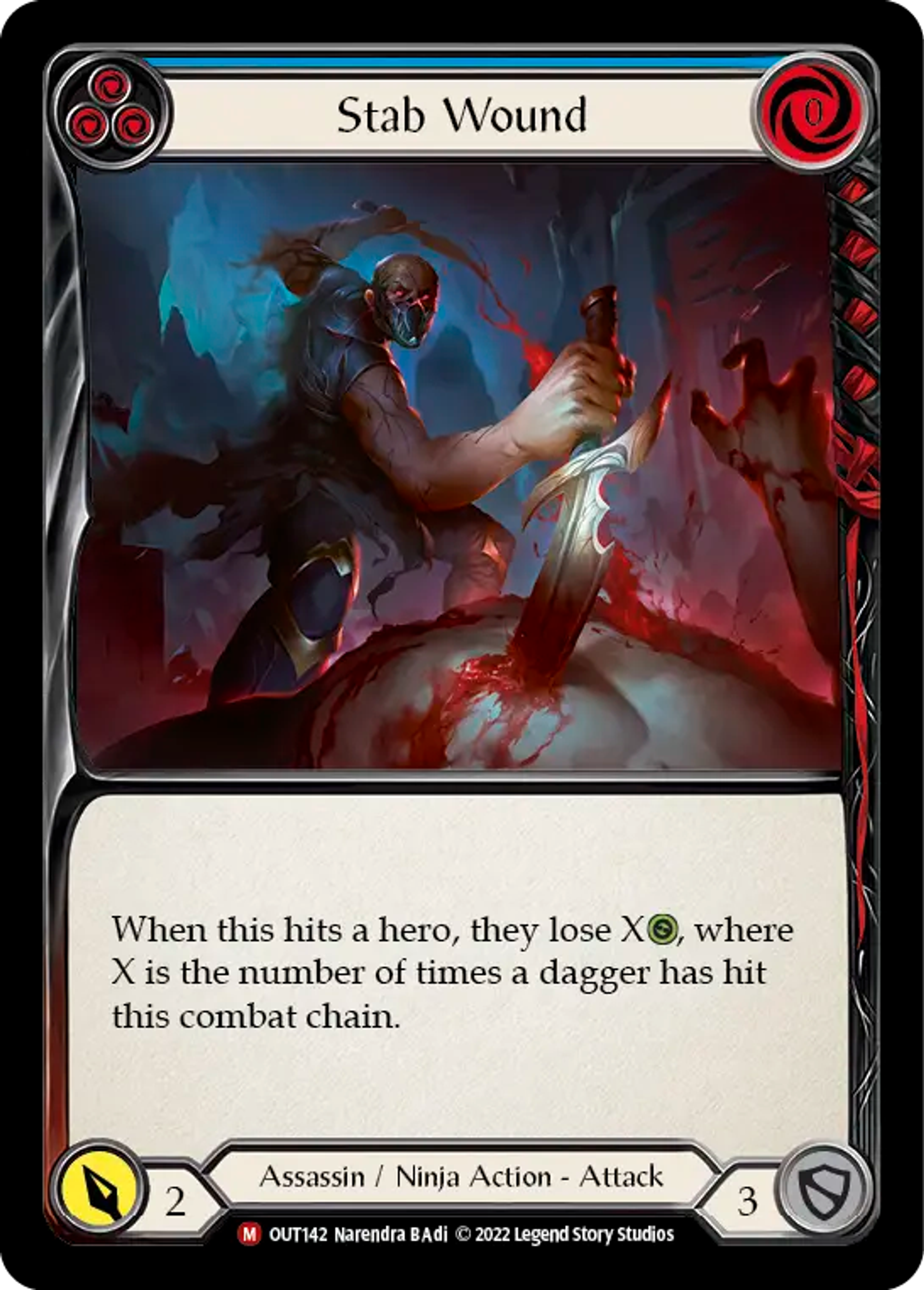 Stab Wound — Outsiders — Flesh and Blood
