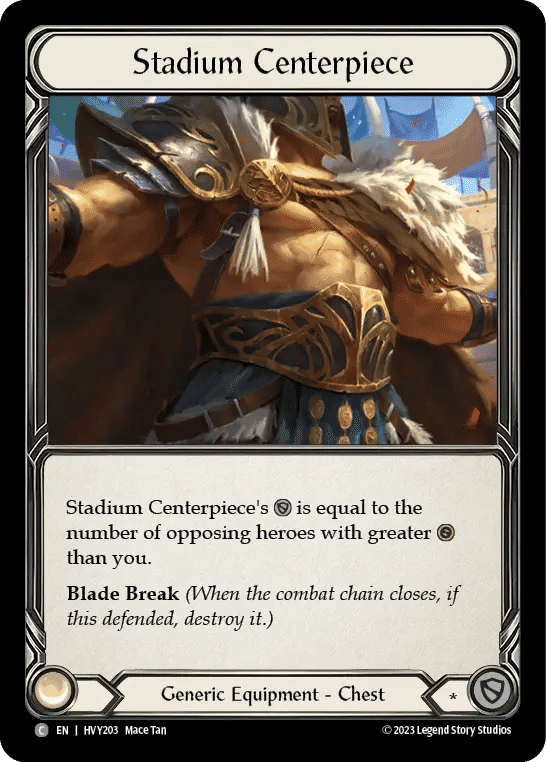 Stadium Centerpiece — Heavy Hitters — Flesh and Blood