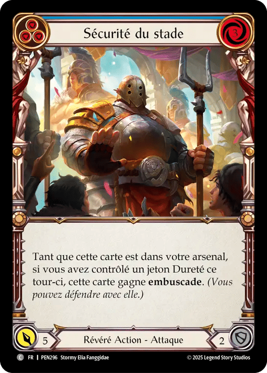 Stadium Security (Blue) — Compendium of Rathe — Flesh and Blood