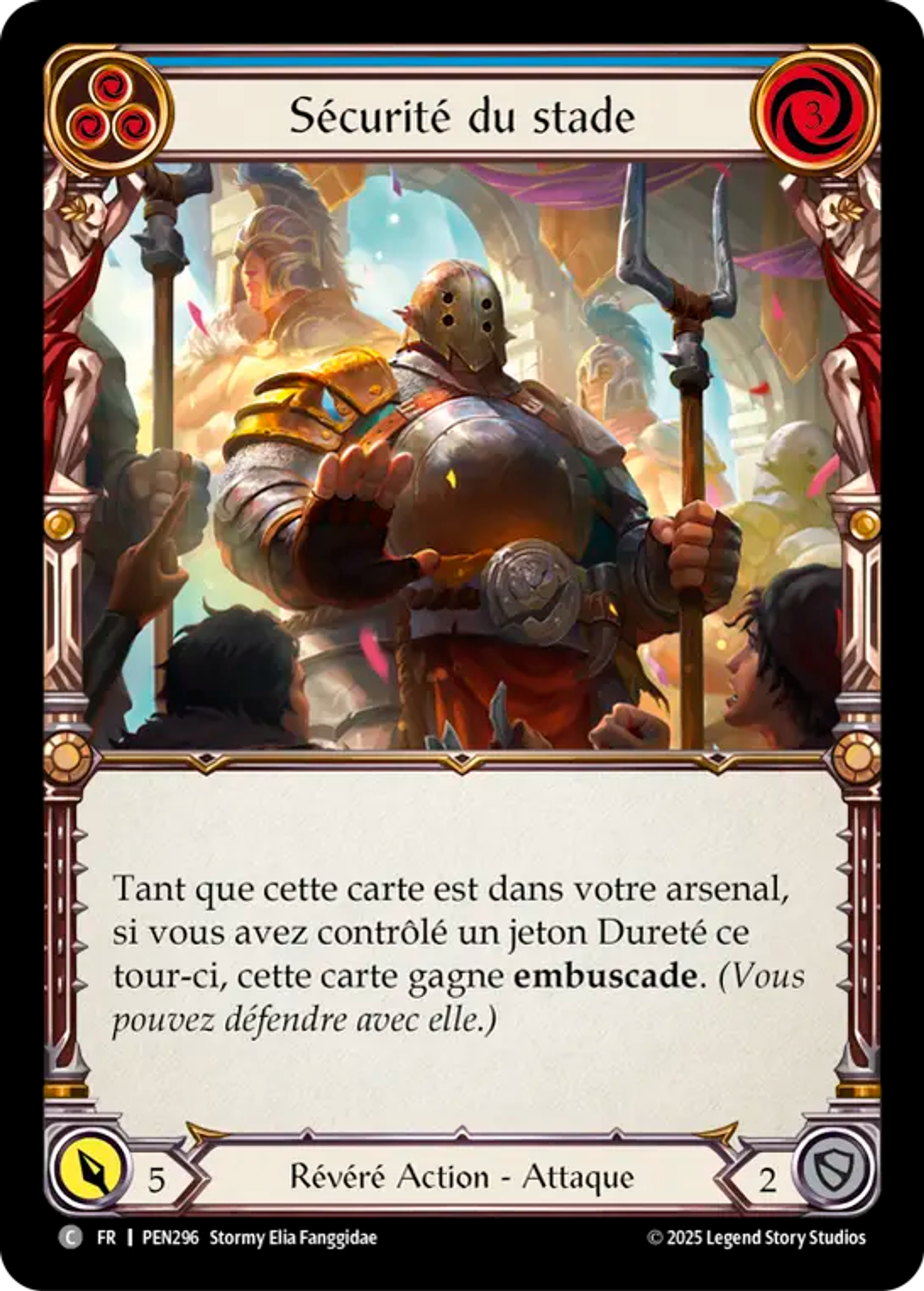 Stadium Security (Blue) — Compendium of Rathe — Flesh and Blood