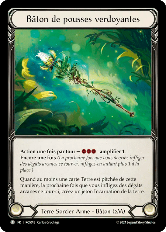 Bâton de pousses verdoyantes — Rosetta — Flesh and Blood