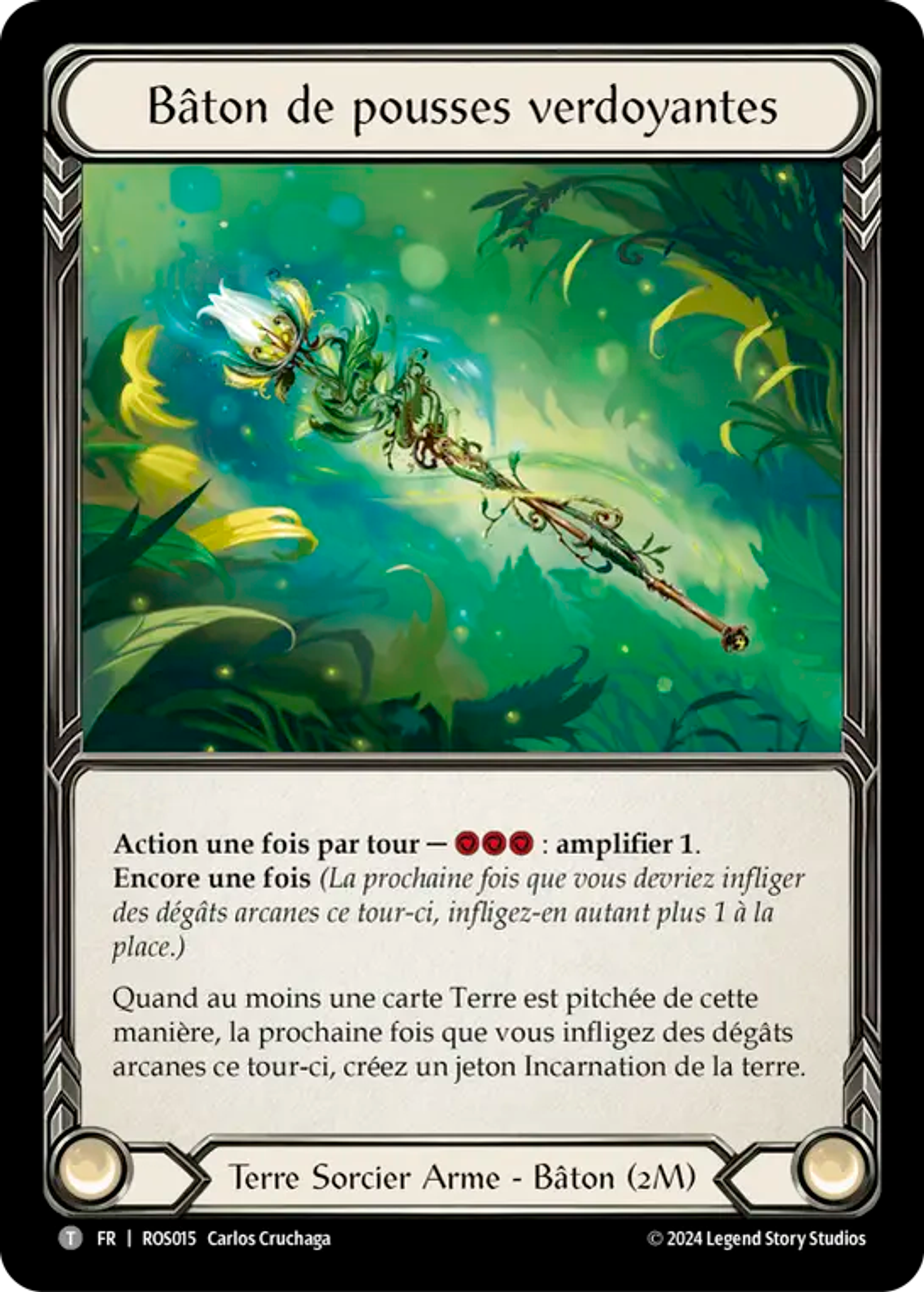 Bâton de pousses verdoyantes — Rosetta — Flesh and Blood
