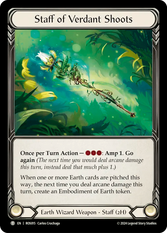 Staff of Verdant Shoots — Rosetta — Flesh and Blood