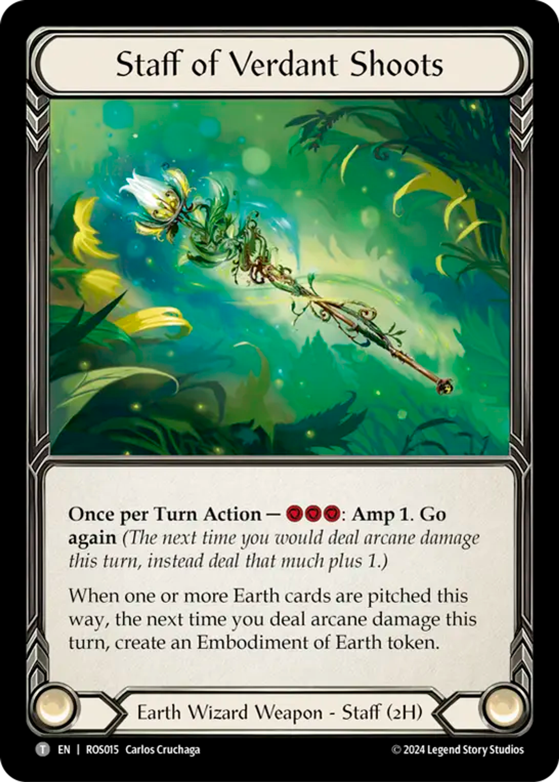 Staff of Verdant Shoots — Rosetta — Flesh and Blood