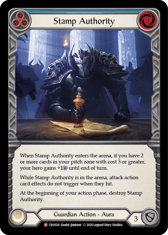 Stamp Authority — Crucible of War — Flesh and Blood