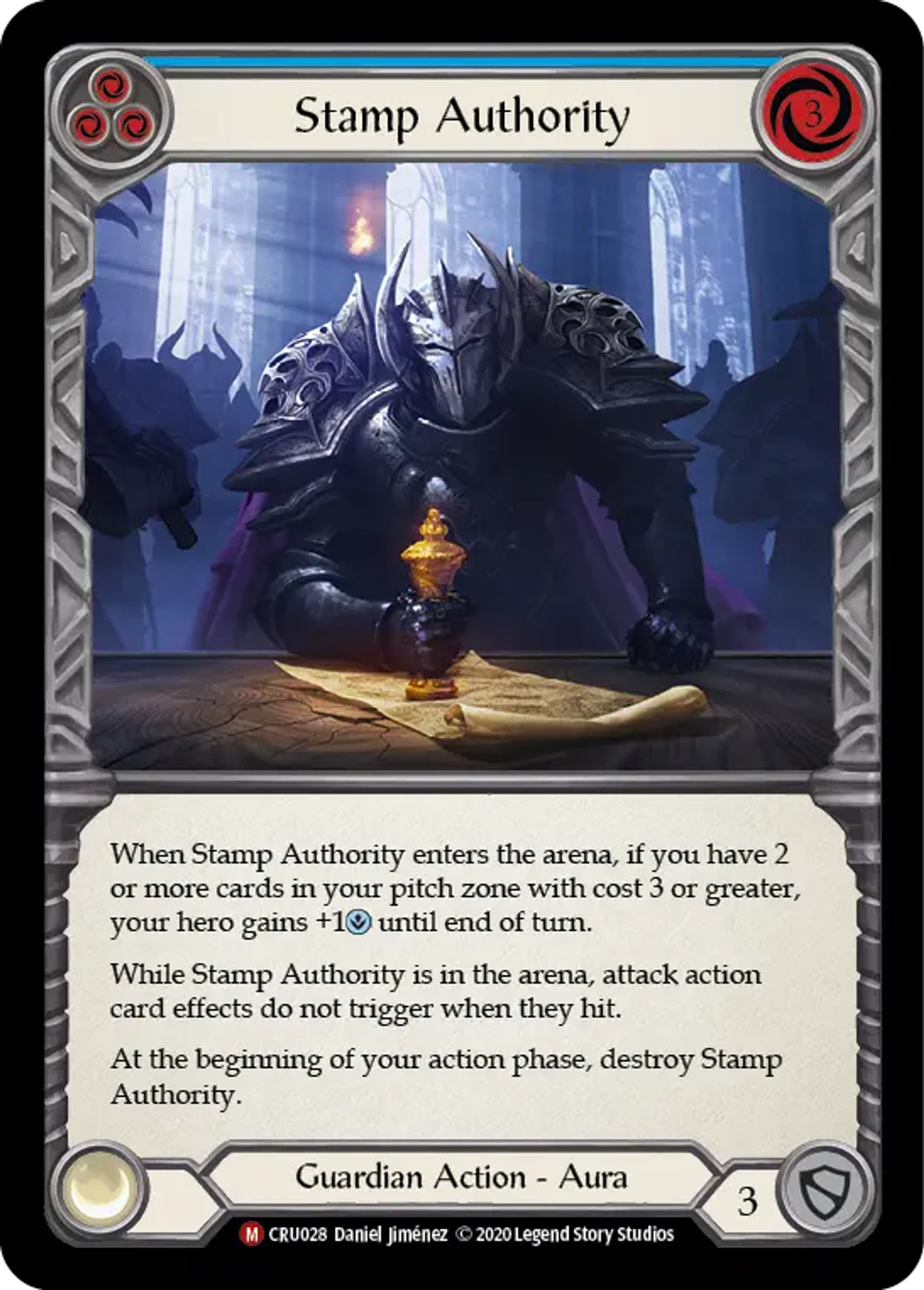Stamp Authority — Crucible of War — Flesh and Blood