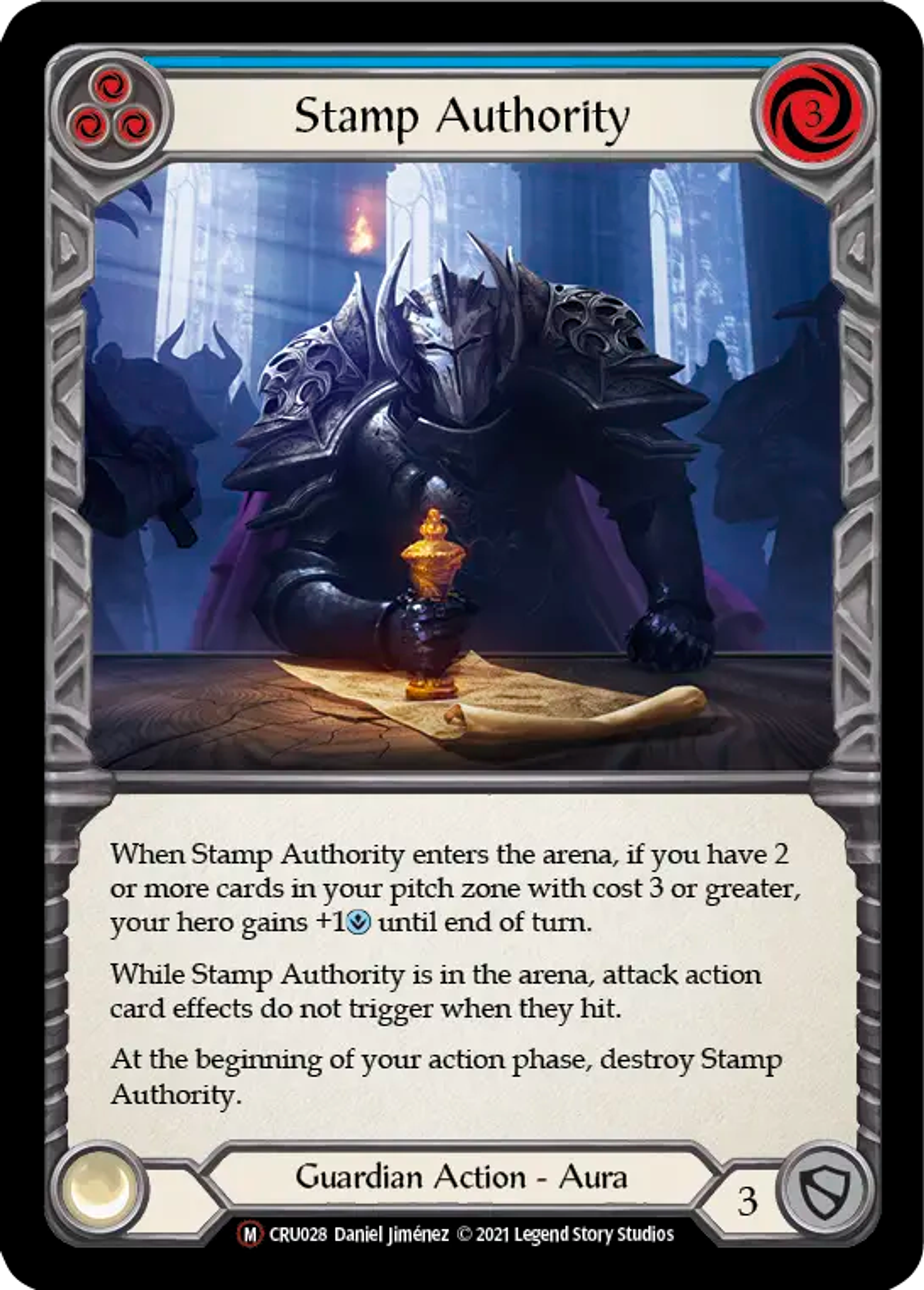Stamp Authority — Crucible of War - Unlimited — Flesh and Blood