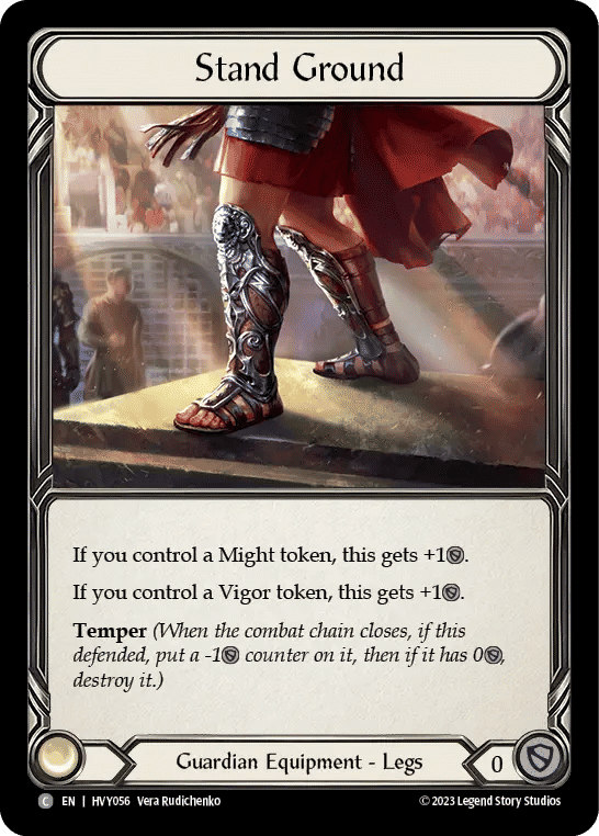 Stand Ground — Heavy Hitters — Flesh and Blood