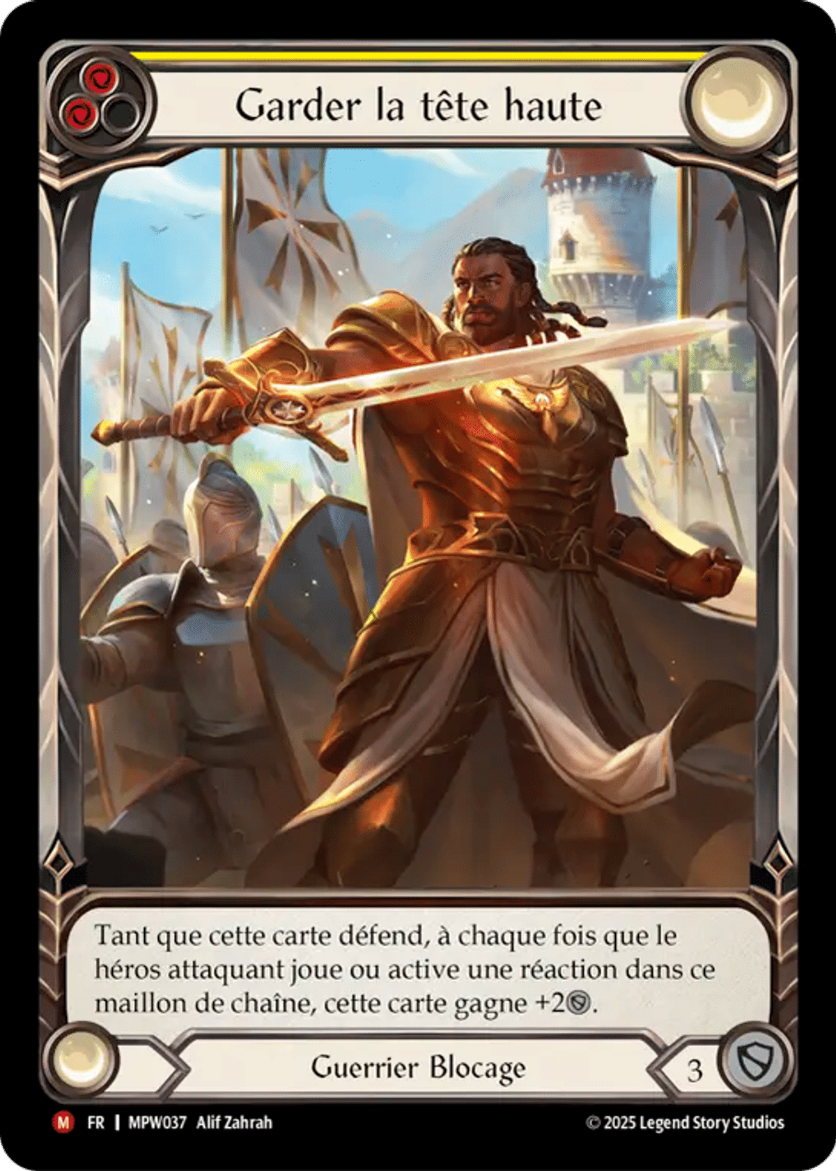 Garder la tête haute from Mastery Pack Warrior - Flesh and Blood