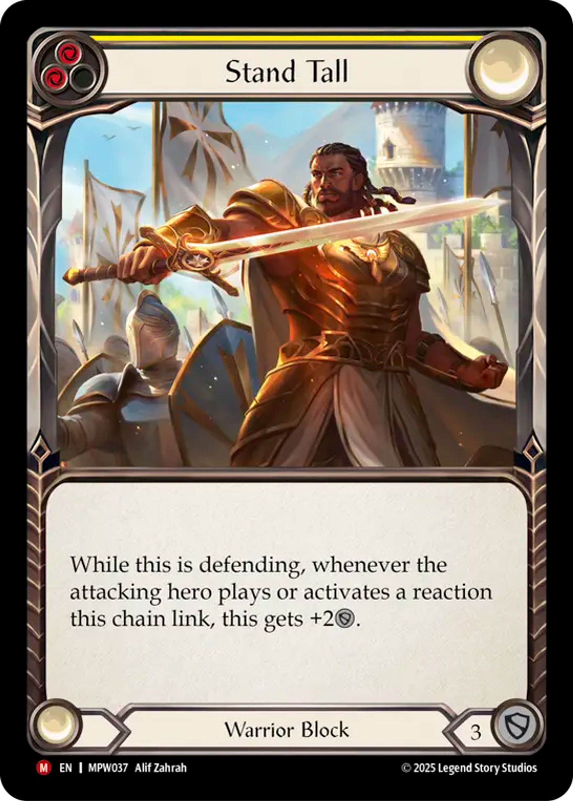 Stand Tall — Mastery Pack Warrior — Flesh and Blood