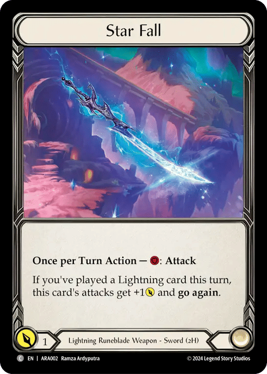 Star Fall — Rosetta Blitz Deck - Aurora — Flesh and Blood