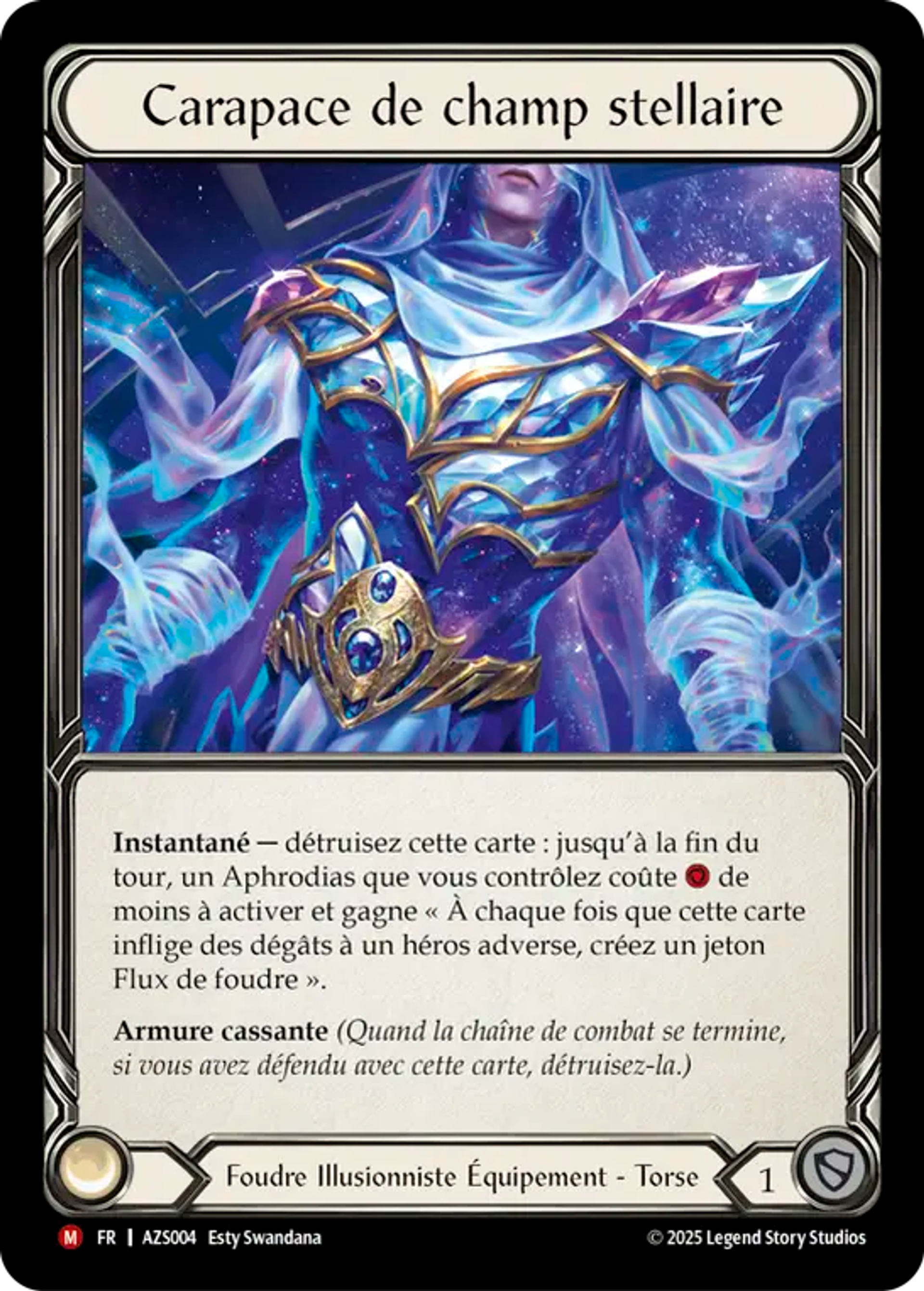 Carapace de champ stellaire — Armory Deck - Zyggy Starlight — Flesh and Blood
