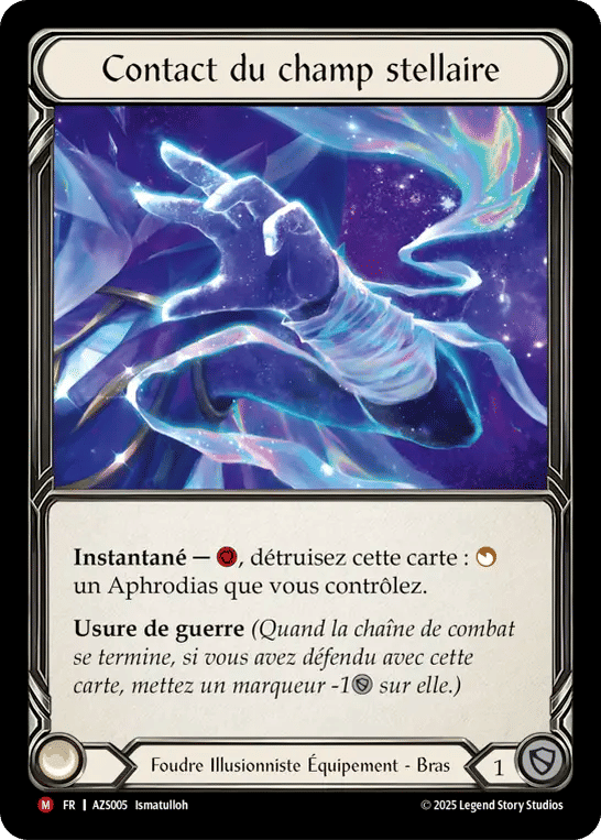 Contact du champ stellaire — Armory Deck - Zyggy Starlight — Flesh and Blood