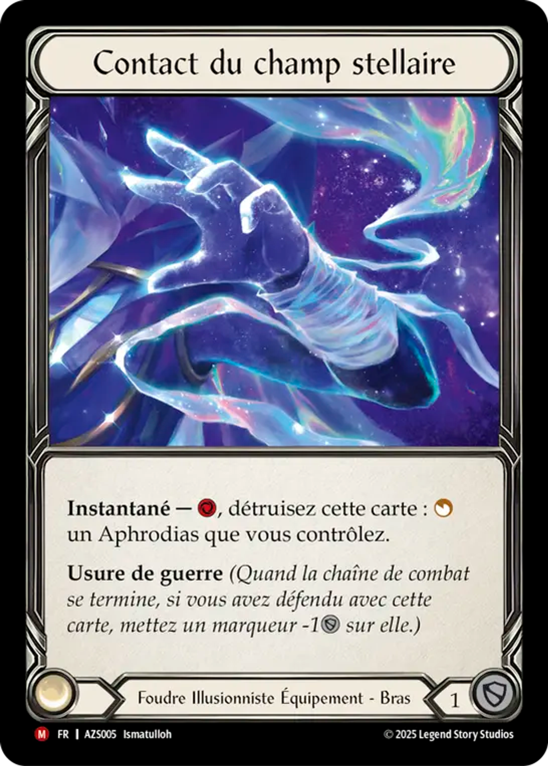 Contact du champ stellaire — Armory Deck - Zyggy Starlight — Flesh and Blood