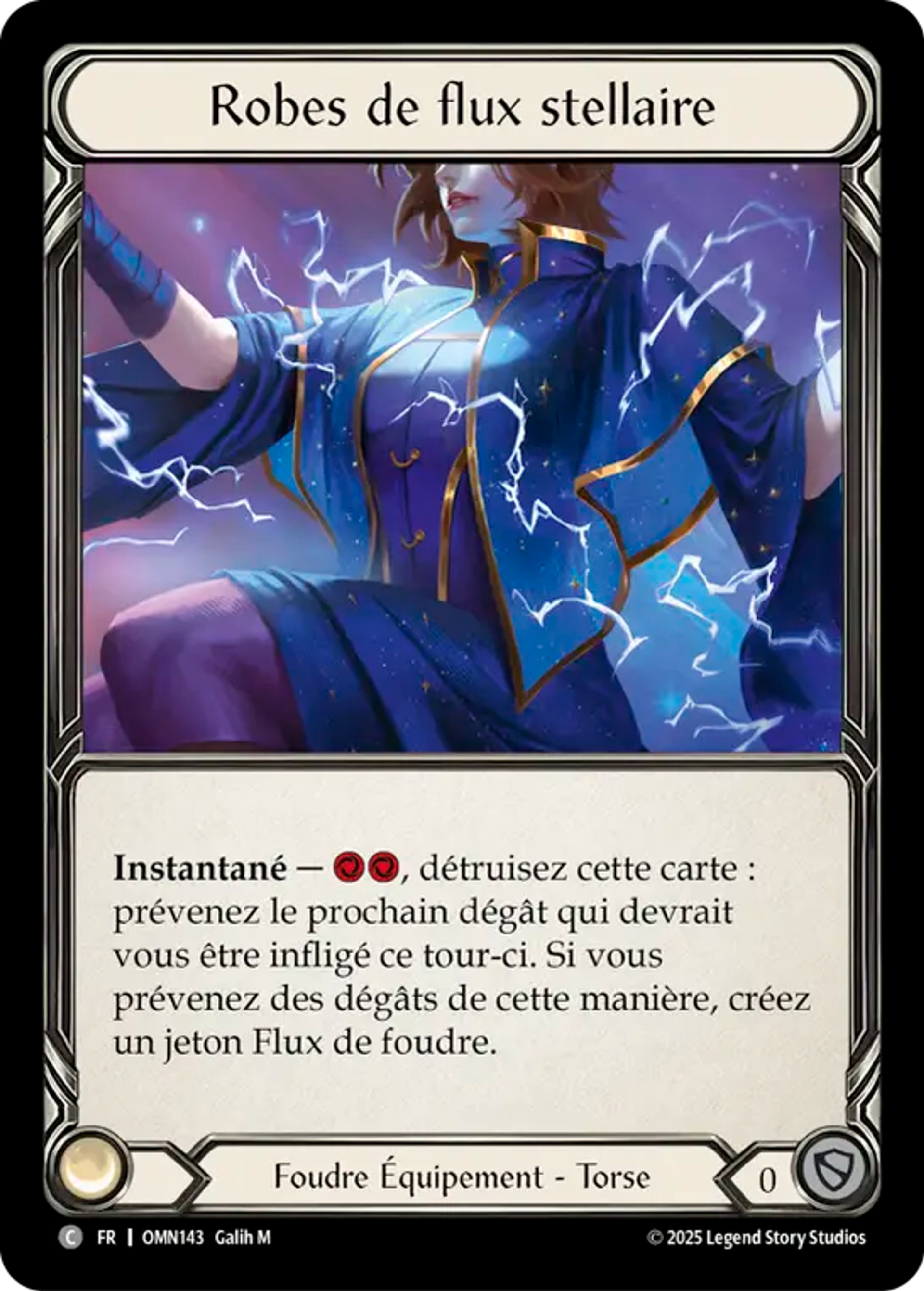 Robes de flux stellaire — Omens of the Third Age — Flesh and Blood