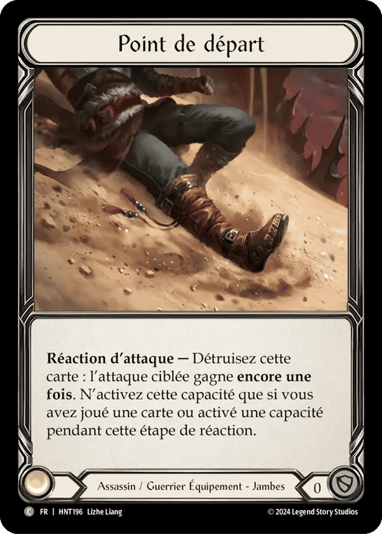 Point de départ — The Hunted — Flesh and Blood