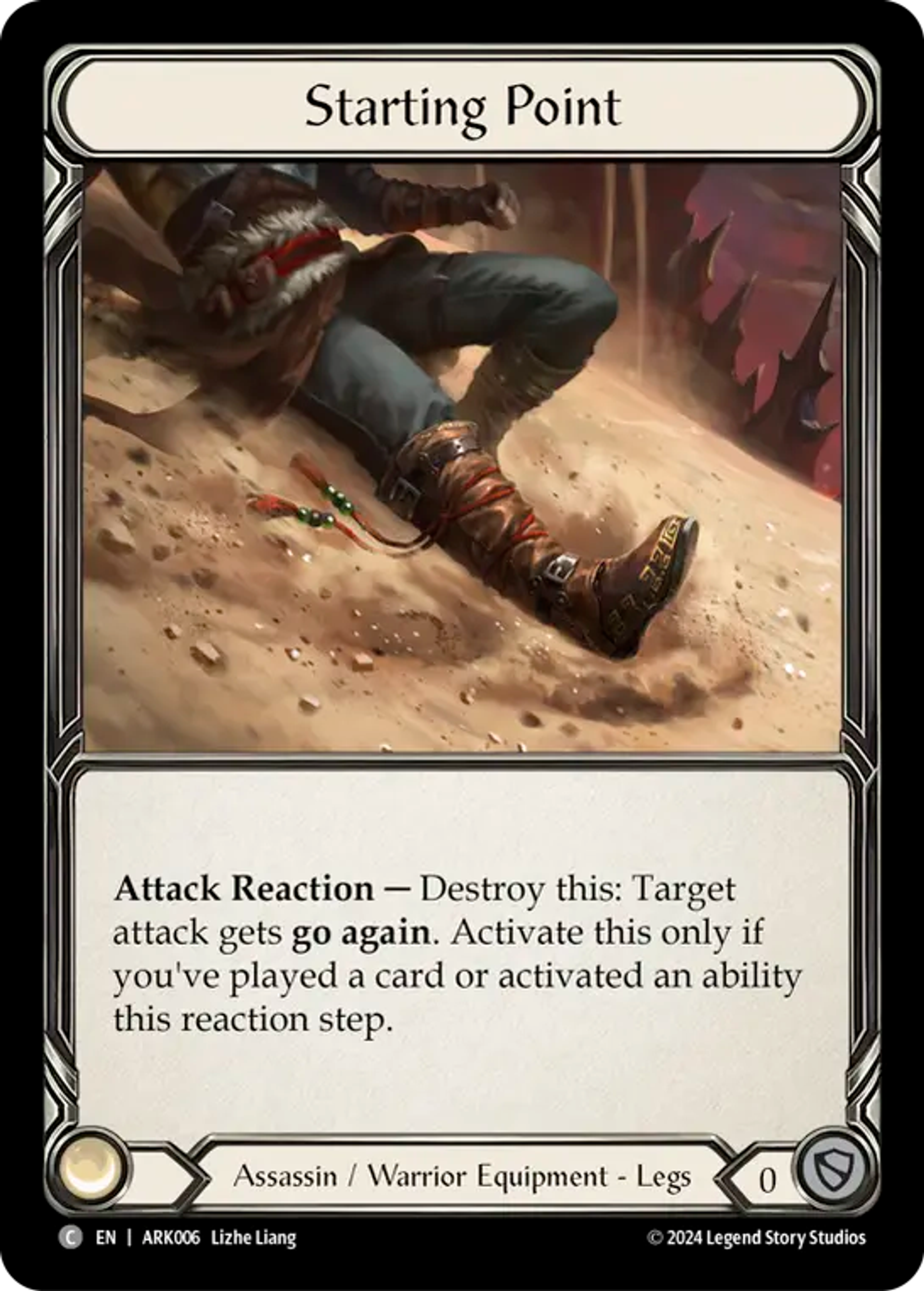 Starting Point — The Hunted Blitz Deck - Arakni — Flesh and Blood