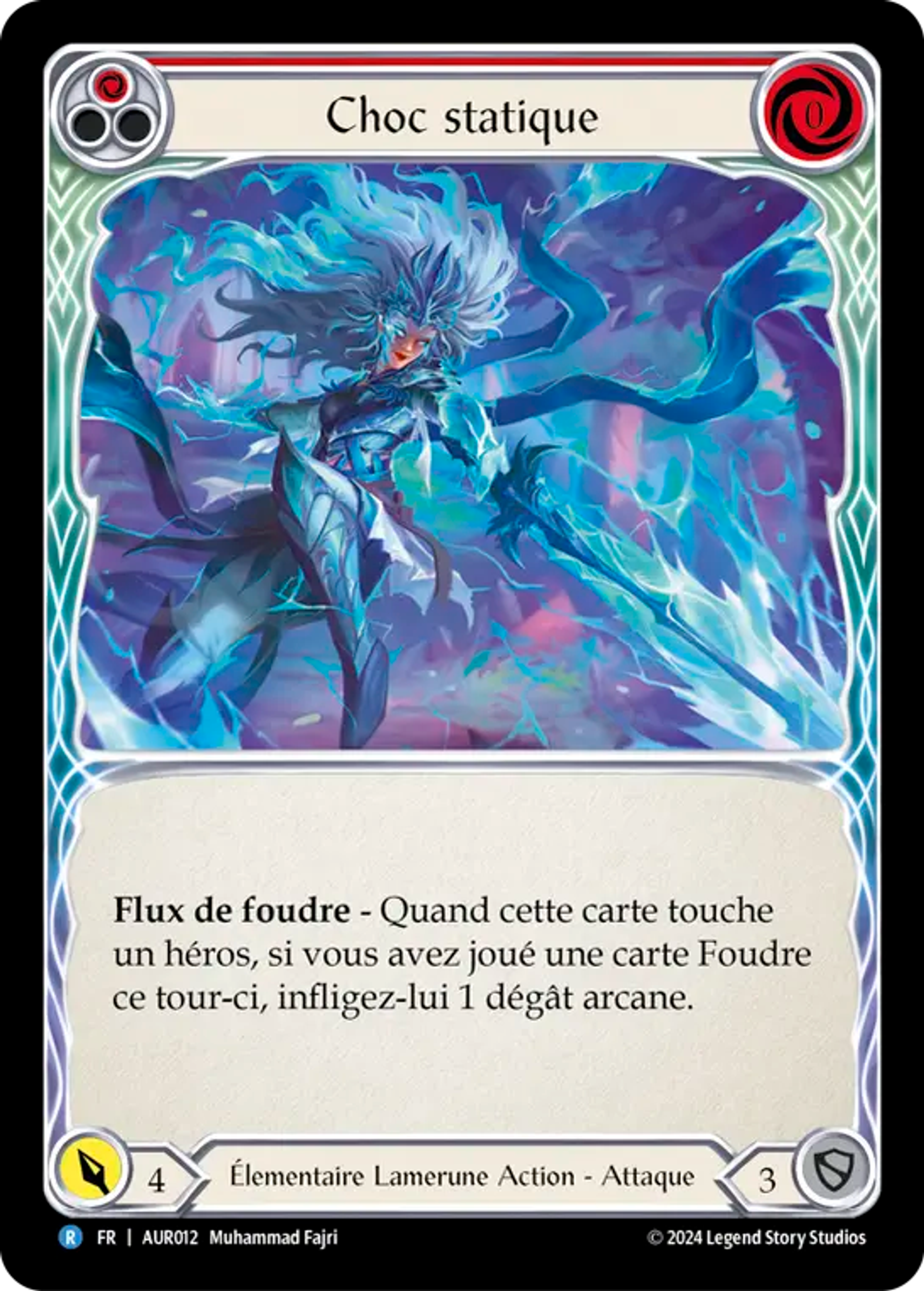 Choc statique — 1st Strike - Aurora — Flesh and Blood