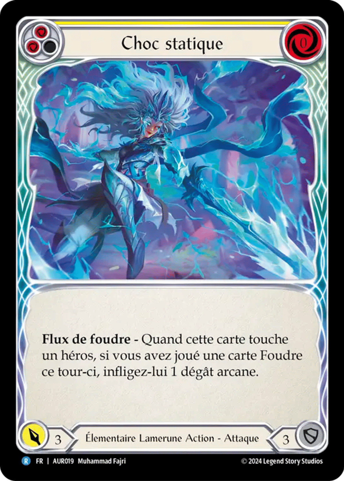 Choc statique from 1st Strike - Aurora - Flesh and Blood