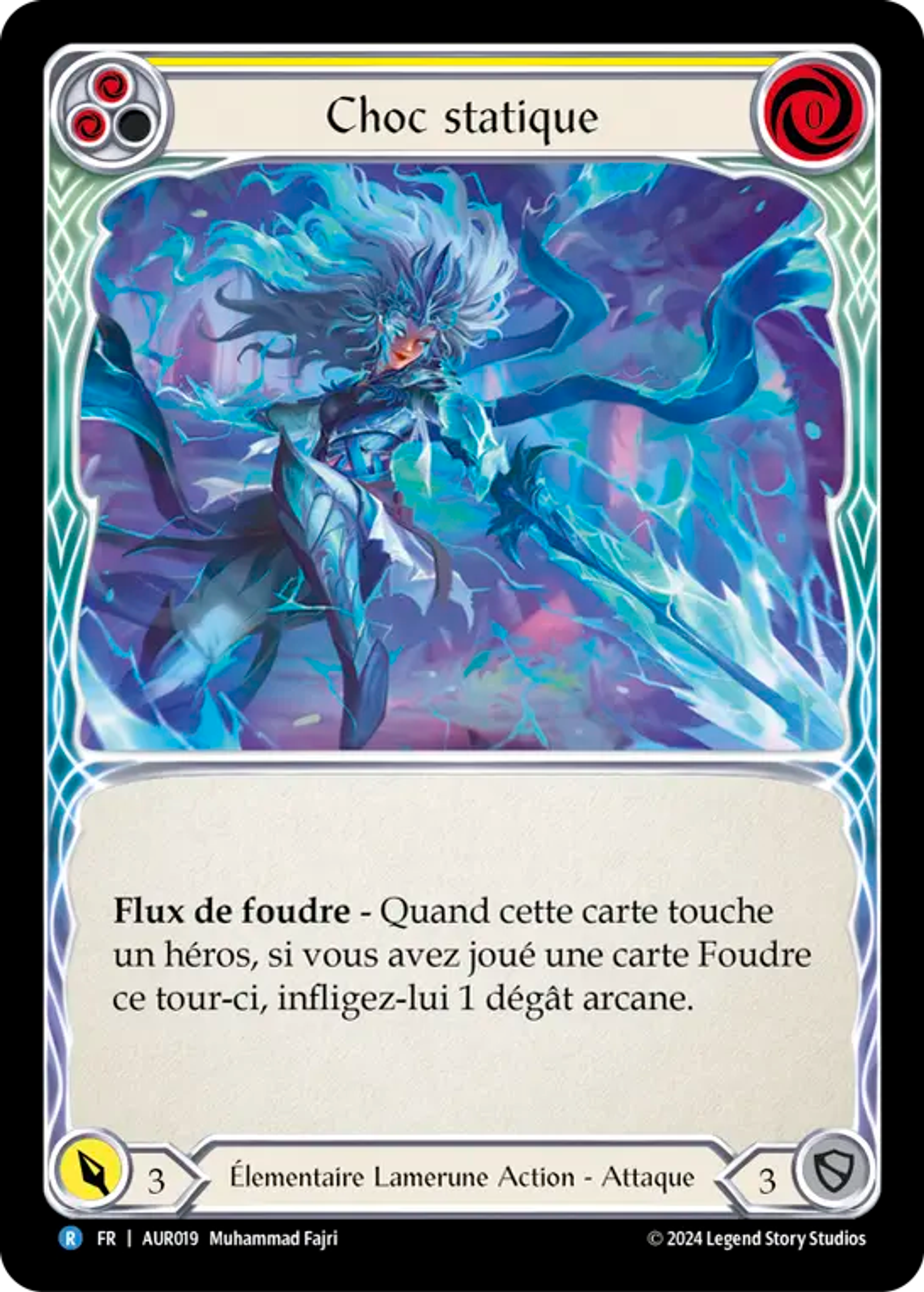 Choc statique — 1st Strike - Aurora — Flesh and Blood